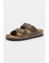 Birkenstock Унисекс кожени чехли Arizona с каишка с тока - Pepit.bg