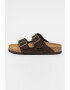 Birkenstock Унисекс велурени чехли Arizona - Pepit.bg