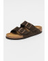 Birkenstock Унисекс велурени чехли Arizona - Pepit.bg