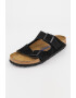 Birkenstock Унисекс велурени чехли с регулируеми токи - Pepit.bg