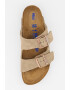 Birkenstock Унисекс велурени чехли с регулируеми токи - Pepit.bg