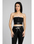 BORNTOMOVE ACTIVEWEAR Къс топ с лого - Pepit.bg