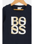 BOSS Kidswear Блуза с лого - Pepit.bg