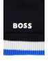 BOSS Kidswear BOSS - Шапка с помпон и контрасти - Pepit.bg