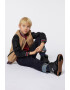BOSS Kidswear Боти с велур - Pepit.bg
