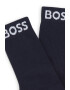 BOSS Kidswear Дълги чорапи с лога - 2 чифта - Pepit.bg