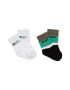 BOSS Kidswear Къси чорапи с лого - 2 чифта - Pepit.bg