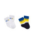 BOSS Kidswear Къси чорапи с лого - 2 чифта - Pepit.bg