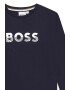 BOSS Kidswear Памучна блуза с лого - Pepit.bg