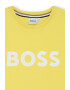 BOSS Kidswear Памучна тениска с лого - Pepit.bg