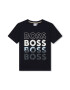 BOSS Kidswear Памучна тениска с лого - Pepit.bg