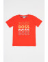 BOSS Kidswear Памучна тениска с лого - Pepit.bg