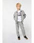 BOSS Kidswear Спортни обувки с велур - Pepit.bg