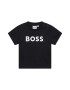 BOSS Kidswear Тениска с контрастно лого - Pepit.bg