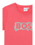 BOSS Kidswear Тениска с лого - Pepit.bg