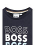 BOSS Kidswear Тениска с овално деколте и лого - Pepit.bg