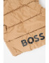 BOSS Kidswear Ватиран елек с лого - Pepit.bg