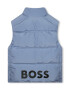 BOSS Kidswear Ватиран елек с лого - Pepit.bg