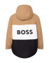 BOSS Kidswear Ватирано зимно яке в цветен блок - Pepit.bg