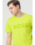 BOSS Памучна тениска с лого - Pepit.bg