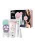 Braun Епилатор Silk-epil Beauty Set 9 9995 Premium 9-in-1 Технология SensoSmart Бръснеща глава Ексфолираща глава Епилатор за лице Бял/Розов - Pepit.bg