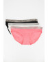 CALVIN KLEIN Бикини с лого на талията - 3 чифта - Pepit.bg