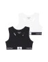 CALVIN KLEIN Бюстиета с лого - 2 чифта - Pepit.bg