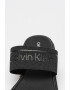 CALVIN KLEIN Чехли тип еспадрили с равна платформа - Pepit.bg