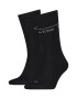CALVIN KLEIN Дълги чорапи с лога - 2 чифта - Pepit.bg