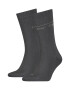 CALVIN KLEIN Дълги чорапи с лога - 2 чифта - Pepit.bg