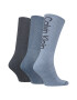 CALVIN KLEIN Дълги чорапи с лого - 3 чифта - Pepit.bg