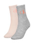 CALVIN KLEIN Дълги чорапи с памук - 2 чифта - Pepit.bg