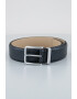 CALVIN KLEIN Едноцветен кожен колан - Pepit.bg