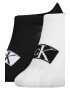 CALVIN KLEIN Изрязани чорапи с лого - 2 чифта - Pepit.bg