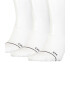 CALVIN KLEIN Изрязани чорапи с монограм - 3 чифта - Pepit.bg