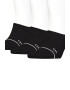 CALVIN KLEIN Изрязани чорапи с монограм - 3 чифта - Pepit.bg