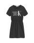 CALVIN KLEIN JEANS CALVIN KLEIN Рокля от органичен памук с еластична талия - Pepit.bg