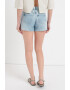 CALVIN KLEIN JEANS Къси слим дънки - Пастелносин - Pepit.bg