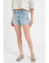 CALVIN KLEIN JEANS Къси слим дънки - Пастелносин - Pepit.bg