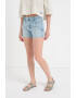 CALVIN KLEIN JEANS Къси слим дънки - Пастелносин - Pepit.bg