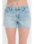 CALVIN KLEIN JEANS Къси слим дънки - Пастелносин - Pepit.bg
