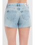 CALVIN KLEIN JEANS Къси слим дънки - Пастелносин - Pepit.bg