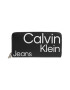 CALVIN KLEIN JEANS Портфейл Sleek от еко кожа с RFID защита и цип - Pepit.bg