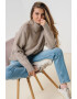 CALVIN KLEIN JEANS Прави дънки деграде - Светлосин меланж - Pepit.bg