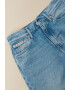 CALVIN KLEIN JEANS Прави дънки деграде - Светлосин меланж - Pepit.bg