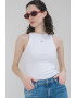 CALVIN KLEIN JEANS Рипсен топ - Pepit.bg