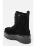CALVIN KLEIN JEANS Велурени боти с платформа - Pepit.bg