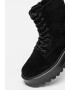 CALVIN KLEIN JEANS Велурени боти с платформа - Pepit.bg