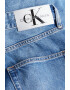 CALVIN KLEIN JEANS Вталени дънки със захабен ефект - Pepit.bg