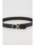CALVIN KLEIN Кожен колан Re-Lock с монограм - Pepit.bg